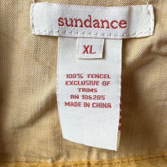 Sundance Maize Hooded Snap Front Utility Jacket in Women's X-Large - Picture 3 of 10